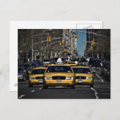 Carte Postale Charge de cabine jaune (Devant / Derrière)