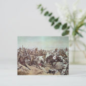 Carte Postale Charge des 21e Lancers à Omdurman 2 (Debout devant)