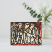 Carte Postale Charge du roi David à Salomon (Debout devant)