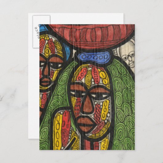 Carte Postale Charge lourde 3 (Devant / Derrière)