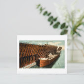 Carte Postale Chargement d'Ore dans le port de Duluth-Superior (Debout devant)