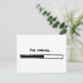 Carte Postale Chargement du jeu (Debout devant)