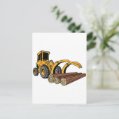 Carte Postale Chargeur de journalisation (Debout devant)