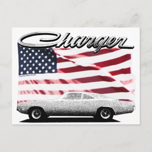 Carte postale Chargeur Dodge (Devant)