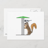 Carte Postale Chargeur d'oiseaux vide (Devant / Derrière)