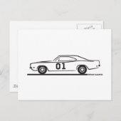 Carte Postale Chargeur général Lee, 1969 (Devant / Derrière)