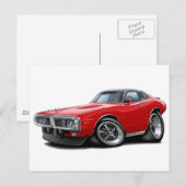 Carte Postale Chargeur Red-Black SE 1973-74 (Devant / Derrière)