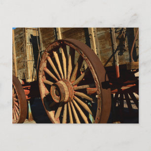 Carte Postale Chariot antique de train de mulet