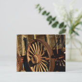 Carte Postale Chariot antique de train de mulet (Debout devant)