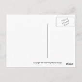 Carte Postale Chariot de la station Blue 1962 Chevrolet. (Dos)