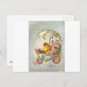 Carte Postale Chariot de Pâques (Devant / Derrière)