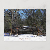 Carte Postale Chariot Historique à Six Ressorts....... (Devant)