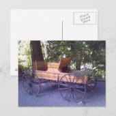 Carte Postale Chariot paysager (Devant / Derrière)