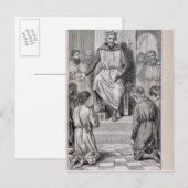 Carte Postale Charlemagne et les garçons (Devant / Derrière)