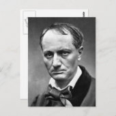Carte Postale Charles Baudelaire (Devant / Derrière)