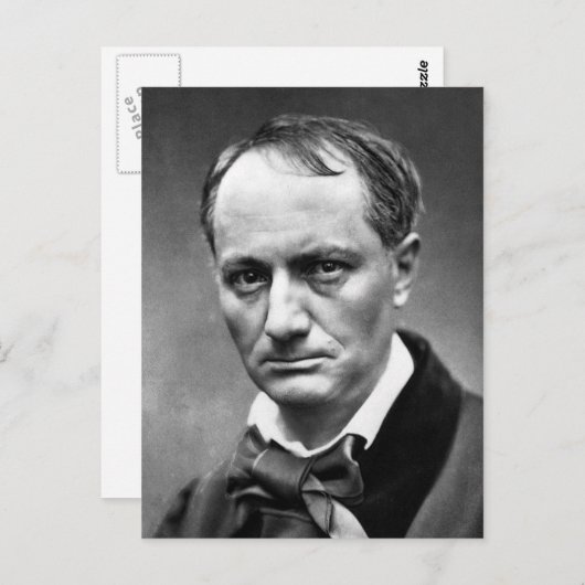 Carte Postale Charles Baudelaire (Devant / Derrière)