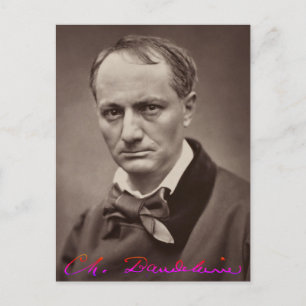 Carte Postale Charles Baudelaire