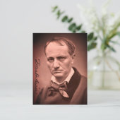 Carte Postale Charles Baudelaire (Debout devant)