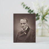 Carte Postale Charles Baudelaire par Étienne Carjat (Debout devant)