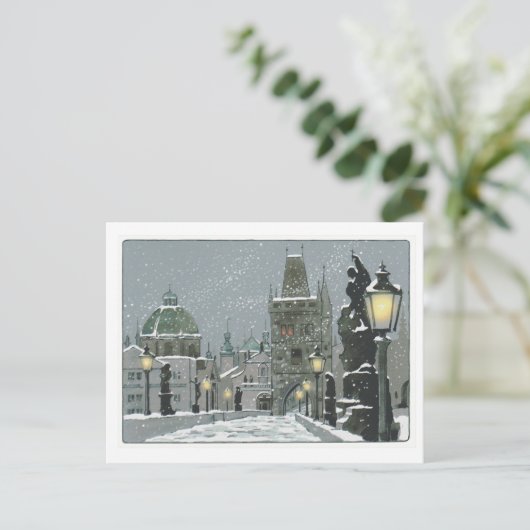 Carte postale Charles Bridge (Debout devant)