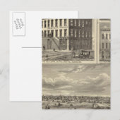 Carte Postale Charles City et les bâtiments (Devant / Derrière)