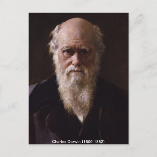 Carte postale Charles Darwin (Devant)