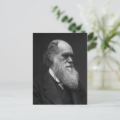 Carte postale Charles Darwin (Debout devant)