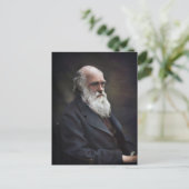 Carte Postale Charles Darwin (Debout devant)