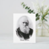 Carte Postale Charles Darwin Vignette (Debout devant)