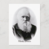 Carte Postale Charles Darwin Vignette (Devant)