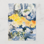 Carte Postale Charles Demuth - Jaune et Bleu, (Devant)