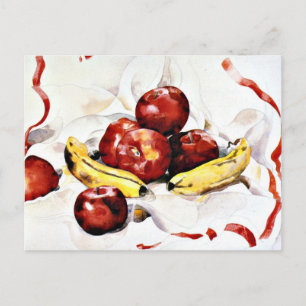 Carte Postale Charles Demuth - Pommes et bananes