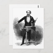 Carte Postale Charles Dickens (Devant / Derrière)