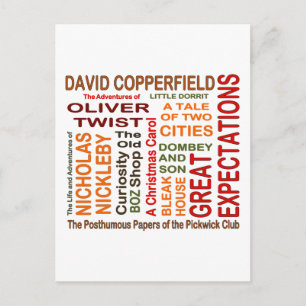 Carte Postale Charles Dickens