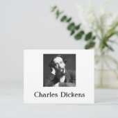 Carte postale Charles Dickens (Debout devant)