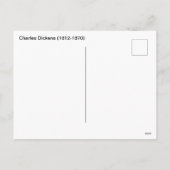 Carte postale Charles Dickens (Dos)