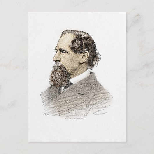 Carte Postale Charles Dickens (Devant)