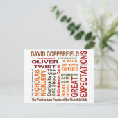 Carte Postale Charles Dickens (Debout devant)