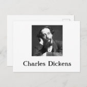 Carte postale Charles Dickens (Devant / Derrière)