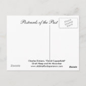 Carte Postale Charles Dickens, " David Copperfield " (Dos)