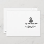 Carte Postale Charles Dickens Notre ami mutuel citation (Devant / Derrière)