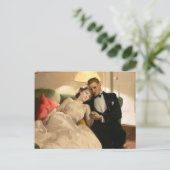 Carte Postale Charles Edward Chambers : Couple romantique (Debout devant)