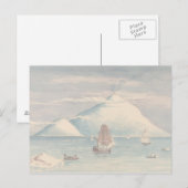 Carte Postale Charles Hamilton Smith - Île Beaufort et Mont (Devant / Derrière)