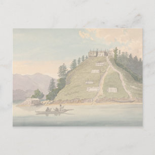 Carte Postale Charles Hamilton Smith - Village d'Indien Amical