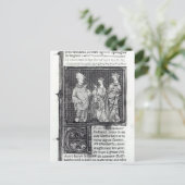 Carte Postale Charles III le Simple avec sa femme et son (Debout devant)