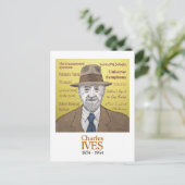 Carte Postale Charles Ives (Debout devant)