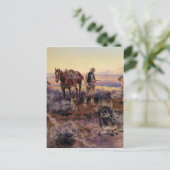 Carte Postale Charles M. Russell's Paying the Fiddler (1919) (Debout devant)