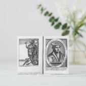 Carte Postale Charles Martel et Martin Luther (Debout devant)