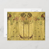 Carte Postale Charles Rennie Mackintosh - La Wassail (Devant / Derrière)