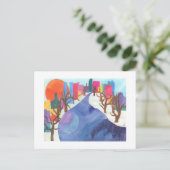 Carte Postale Charles River en hiver (Debout devant)